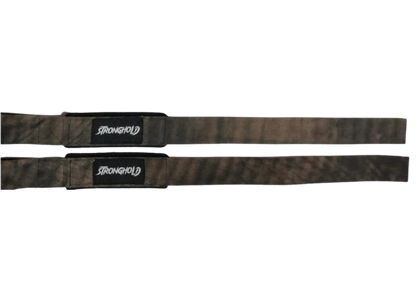 Leather Lifting Straps - Washed Black